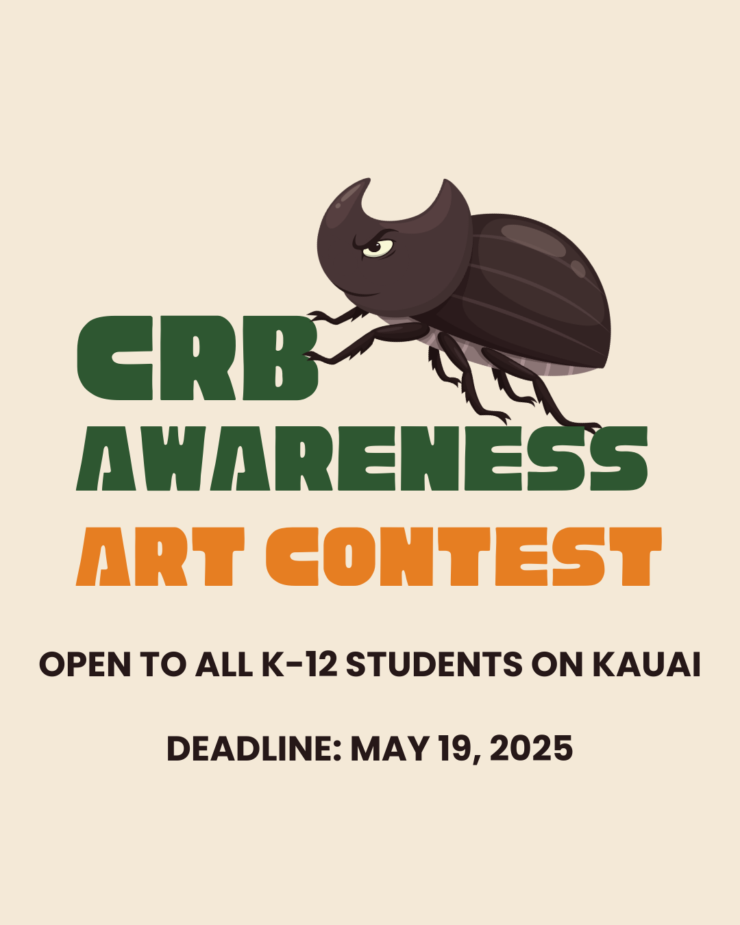 CRB Awareness Student Art Contest